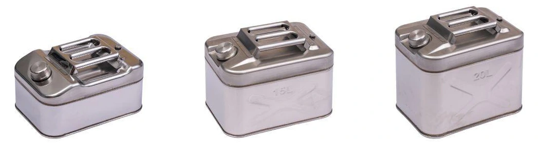 304 Stainless Steel Jerry Cans — configuration view 1