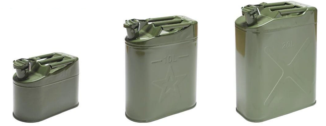 European Style Steel Petrol Cans — configuration view 1