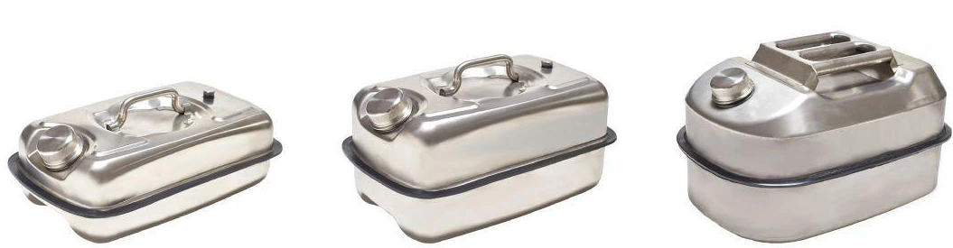 Horizontal Stainless Steel Jerry Cans — configuration view 1