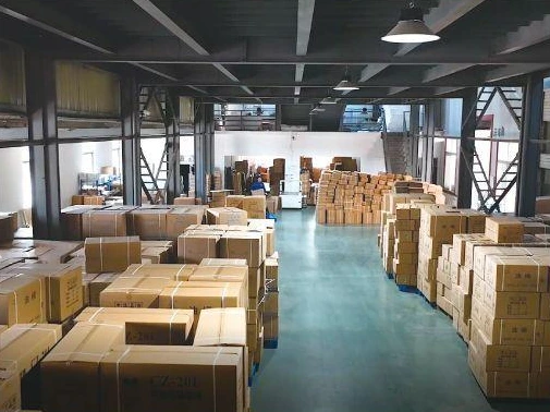 Warehouse and packed goods